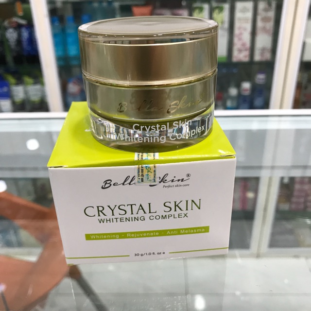 Kem dưỡng trắng tái tạo da hoàn hảo Bella Skin Crystal Skin Whitening Complex | Shopee Việt Nam