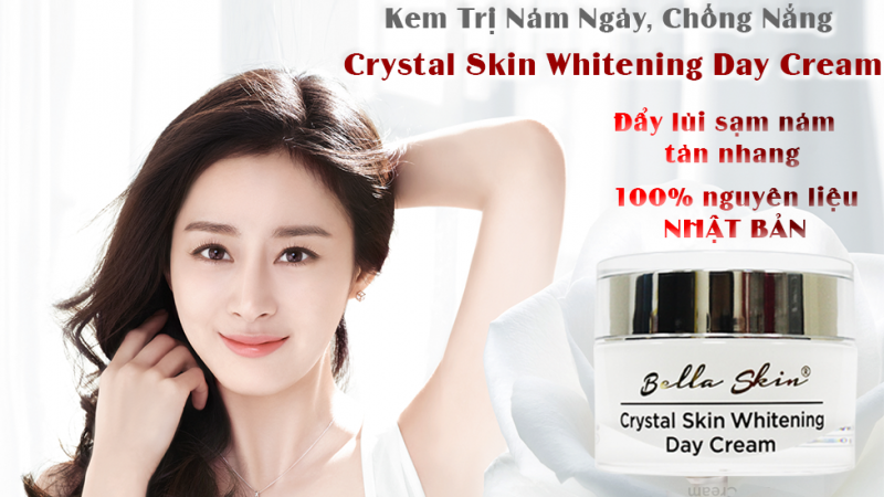 Kem Trị Nám Crystal Skin Whitening Day Cream