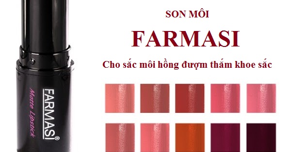 Son môi lâu phai dưỡng ẩm Farmasi Matte Rouge Lipstick 1738LIP