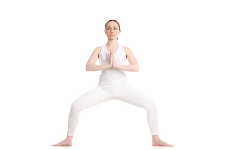 Bài tập yoga cho làn da đẹp - Tư thế nữ thần