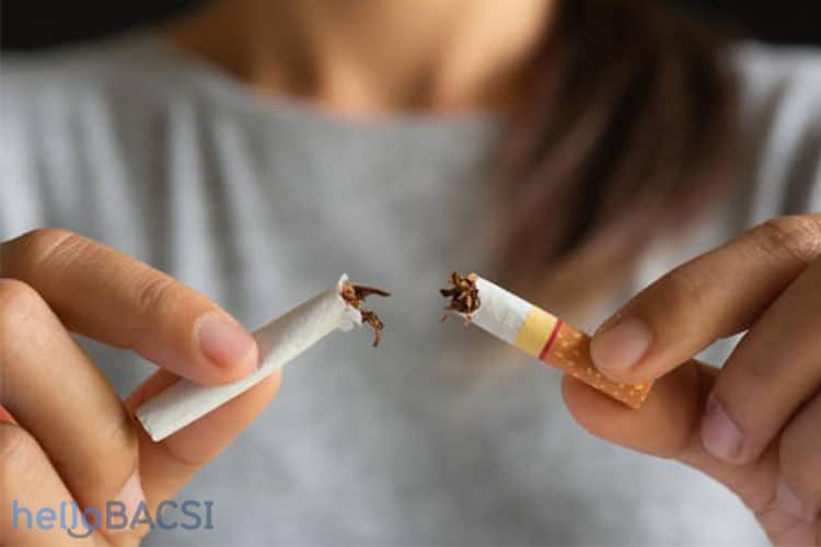 Bỏ thuốc lá để ngăn ngừa nếp nhăn ở mắt