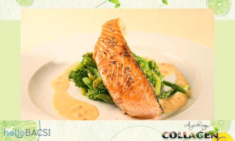 ăn cá bổ sung collagen