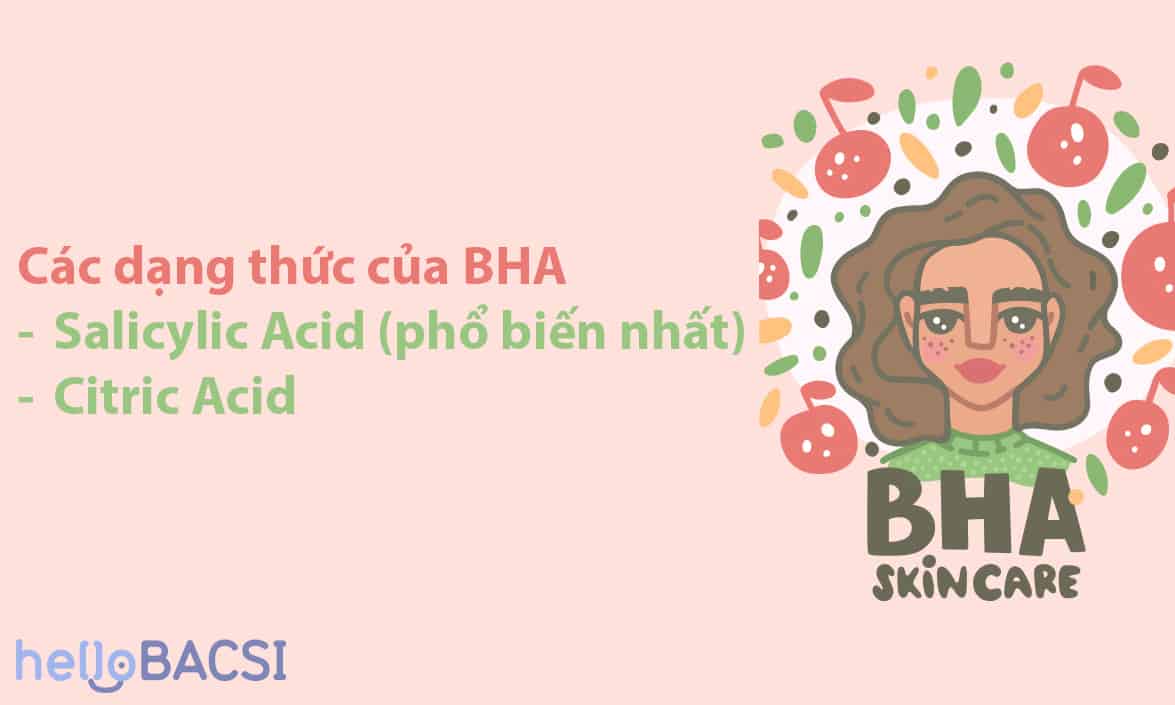 Tẩy tế bào chết hóa học BHA là gì?