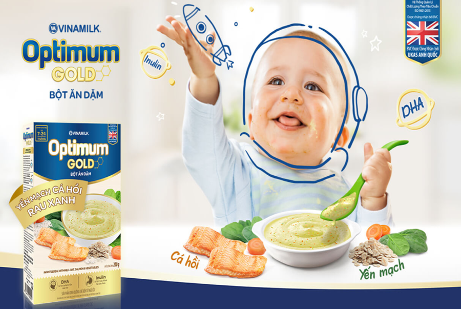 Mách mẹ cách pha bột cho bé ăn dặm đúng chuẩn – Vinamilk Bột Ăn Dặm