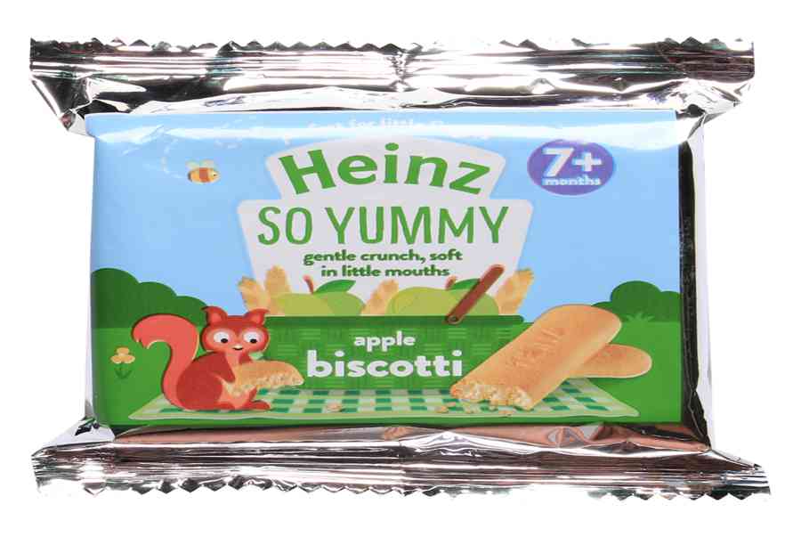 Bánh ăn dặm Heinz vị táo (Trên 7 tháng)
