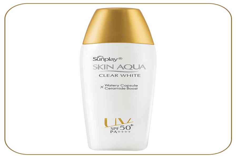 Sữa Chống Nắng Dưỡng Da Trắng Mịn Sunplay Skin Aqua Clear White SPF50+/PA++++ 55g
