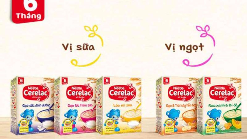 Bột ăn dặm Cerelac – Bảng giá bột ăn dặm Nestle, vừa cập nhật – Kids Plaza