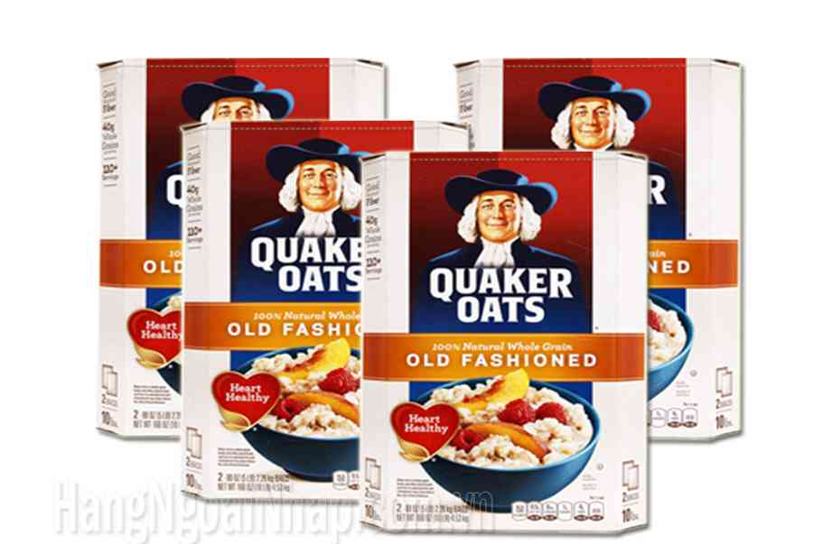Yến Mạch Nguyên Hạt Nhập Từ Mỹ – Quaker Oats Old Fashioned