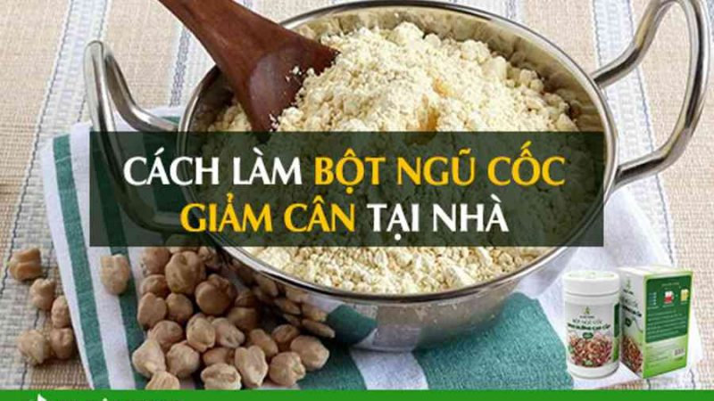 Cách làm bột ngũ cốc giảm cân, đẹp da từ các loại đậu truyền thống