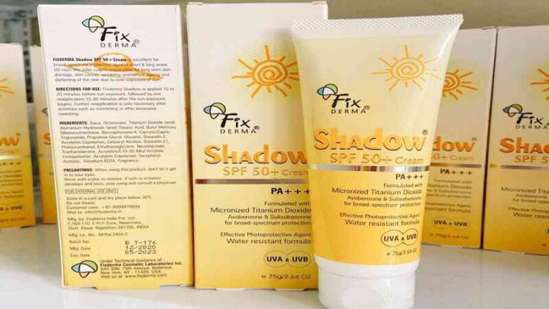 Review kem chống nắng Fixderma Shadow SPF 50+ có tốt không?