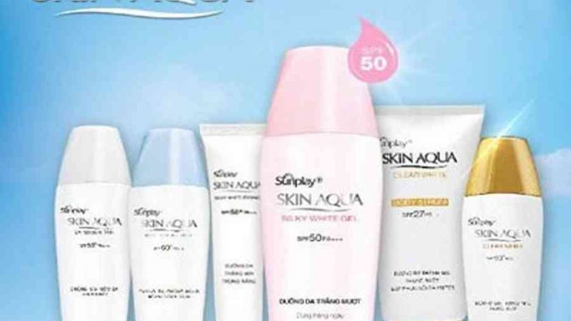 Top 7 kem chống nắng Sunplay Skin Aqua tốt hiệu quả nhất