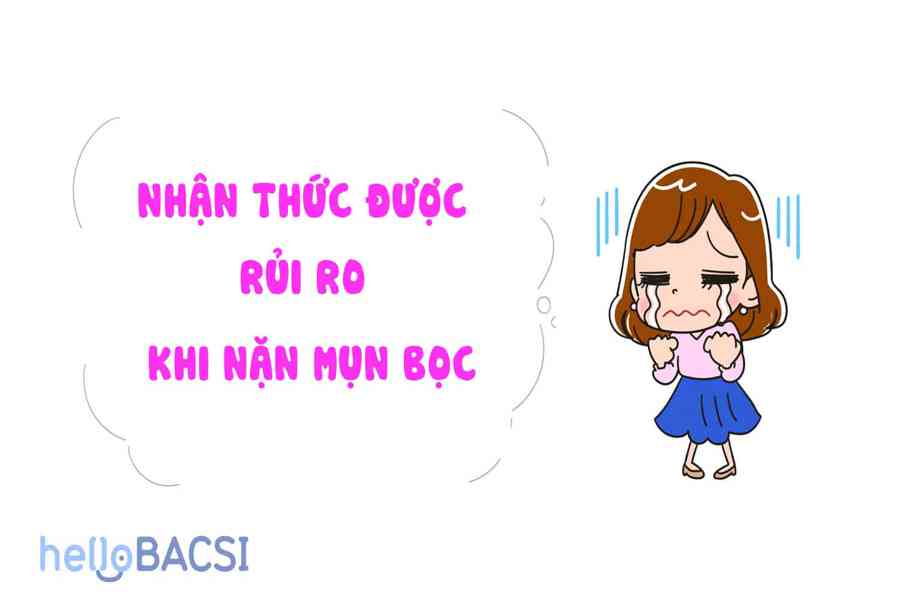 Cách nặn mụn bọc có mủ không để lại mụn thâm, sẹo rỗ • Hello Bacsi