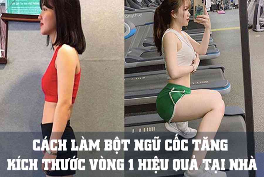 Cách làm bột ngũ cốc tăng kích thước vòng 1 hiệu quả tại nhà