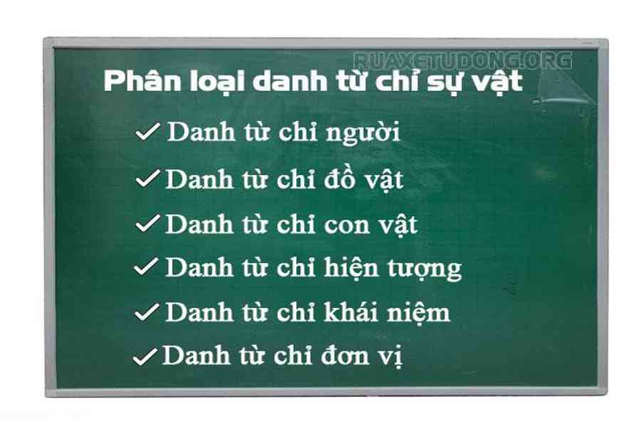 Sự vật là gì? Các danh từ chỉ sự vật tiếng việt lớp 1,2,3 – Rửa xe tự động