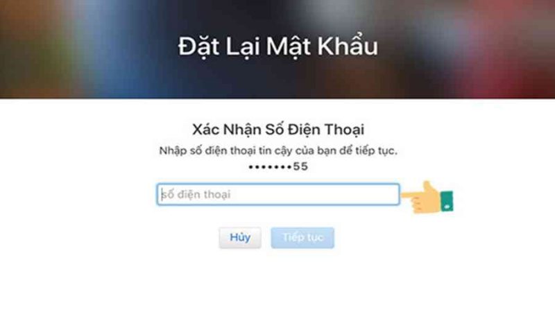 Quên mật khẩu iCloud, cách lấy lại nhanh chóng trong vòng 3 nốt nhạc