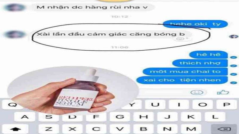 Red Peel Tingle Serum Của Hàn Quốc chính hãng, giá tốt