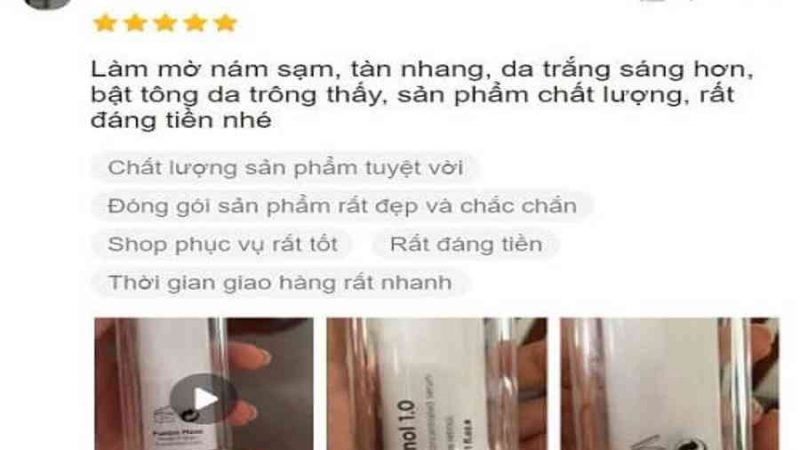 [REVIEW] Retinol FUSION 1.0 có tốt không? Giá bao nhiêu? Mua ở đâu – Chuối Non