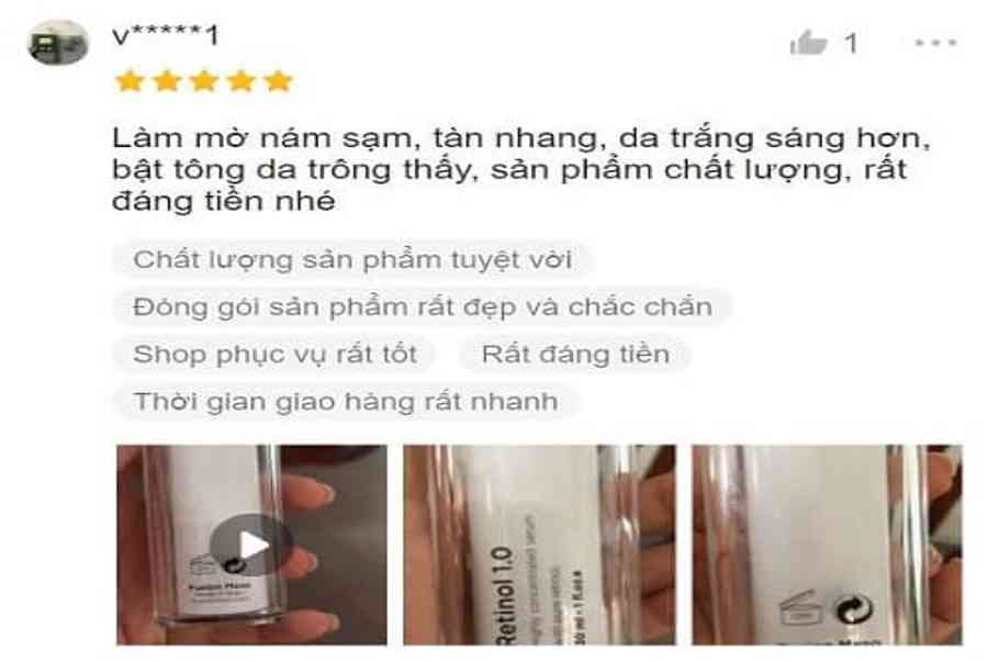 [REVIEW] Retinol FUSION 1.0 có tốt không? Giá bao nhiêu? Mua ở đâu – Chuối Non