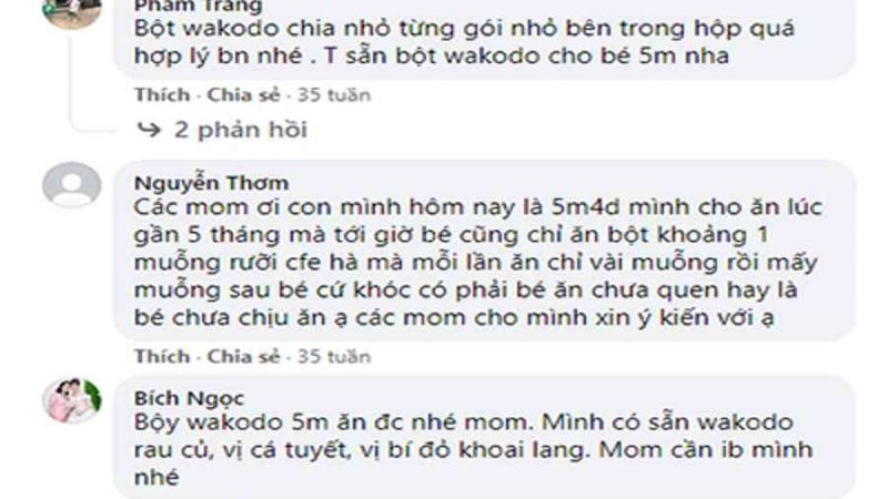 101 điều mẹ cần biết về bột ăn dặm Nhật Wakodo