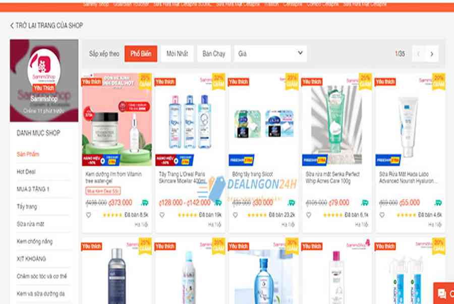 11 Shop bán mỹ phẩm chính hãng uy tín trên Shopee chị em Phải biết