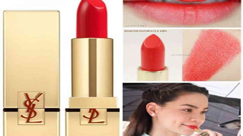 Những thỏi son YSL màu đỏ cam bạn nên biết – Sally Beauty Center