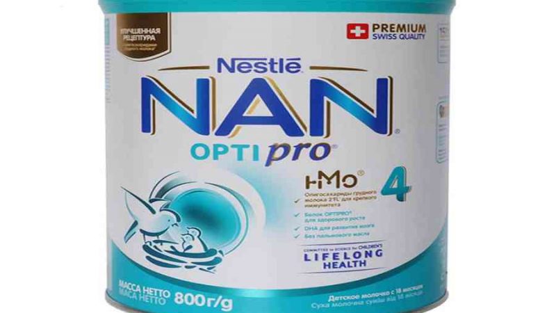 Sữa Nan Nga số 4 800g (> 18 tháng)