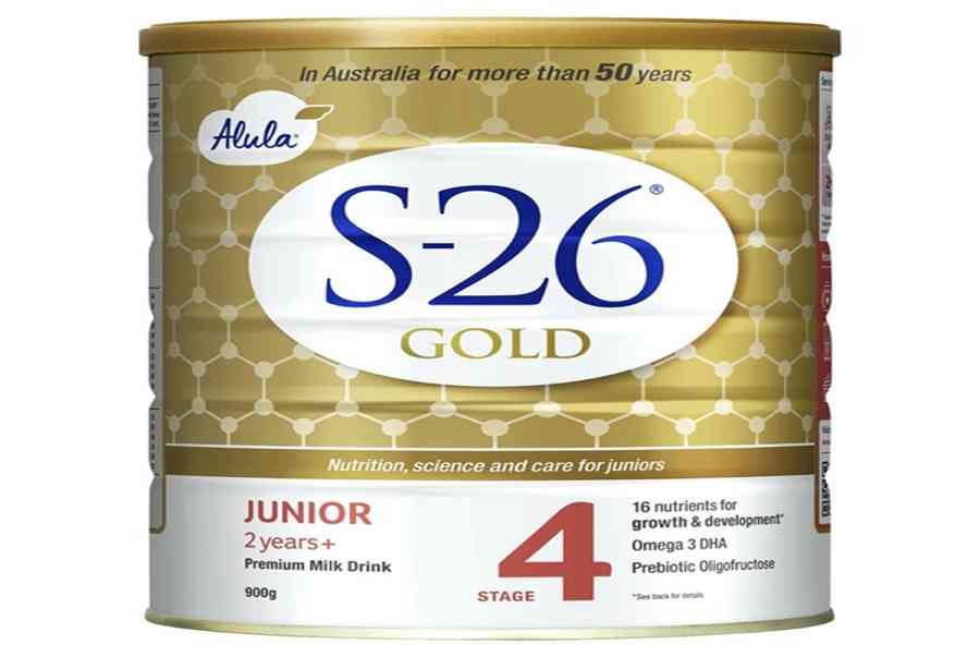 Sữa S-26 Gold Junior số 4 900g (Trên 2 tuổi)
