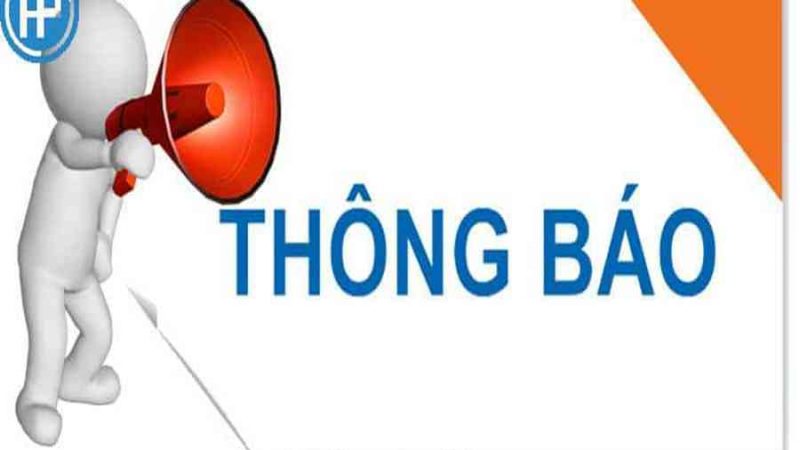 Thông báo là gì? Các loại thông báo?