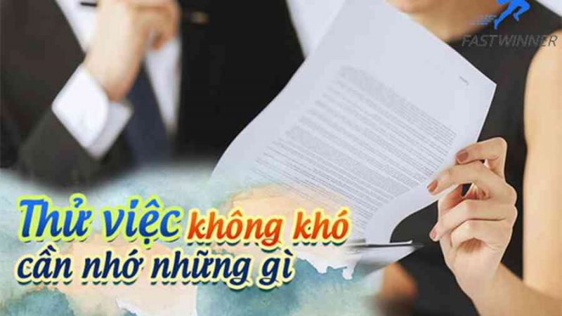 Thử việc tiếng anh là gì? Một số thông tin bạn cần nắm về việc thử việc