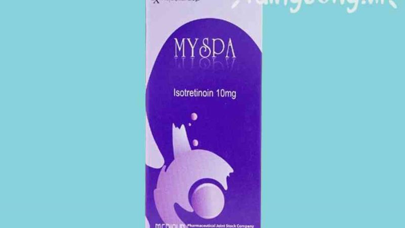 Thuốc trị mụn Myspa có tốt không? Có ảnh hưởng đến sinh sản không?