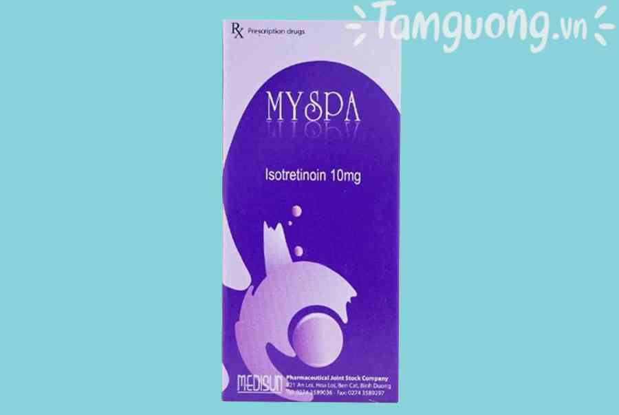 Thuốc trị mụn Myspa có tốt không? Có ảnh hưởng đến sinh sản không?