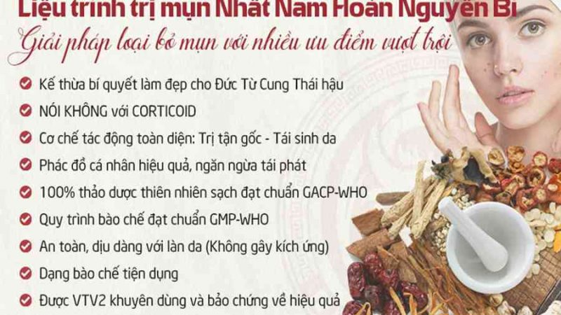 Thuốc Uống Trị Mụn Nội Tiết Cho Nữ: Top 12 Sản Phẩm Hiệu Quả Nhất