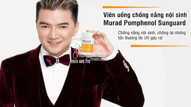 Viên uống chống nắng Murad Pomphenol Sunguard 60 viên