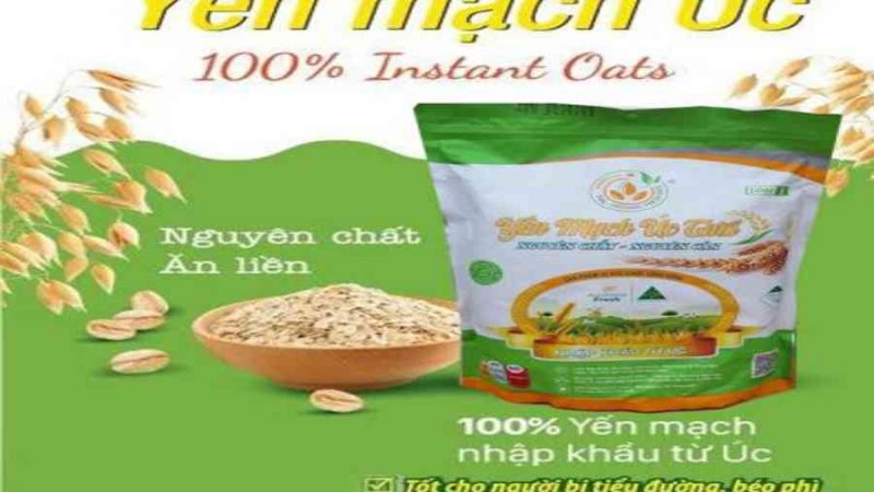 Yến Mạch Úc Tươi Nguyên Chất 1KG – Giảm Cân Nhanh [CHÍNH HÃNG]