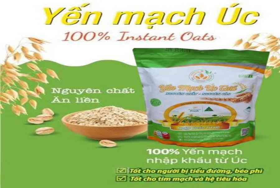 Yến Mạch Úc Tươi Nguyên Chất 1KG – Giảm Cân Nhanh [CHÍNH HÃNG]