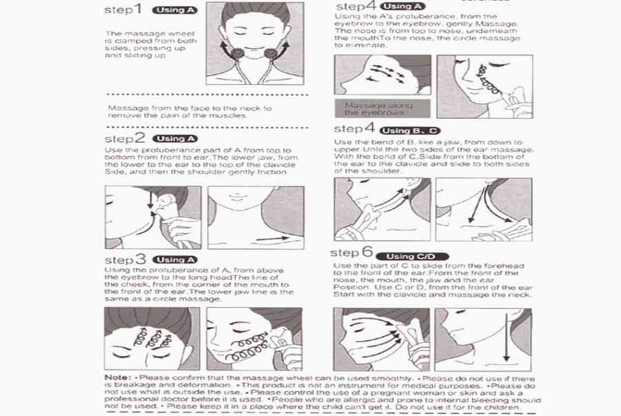 Cây lăn massage mặt tạo cằm vline phong cách Hàn Quốc | Tiki