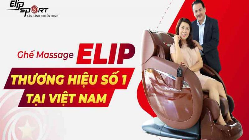 Ghế Massage toàn thân Elip® – Thương hiệu bảo hộ tại Mỹ