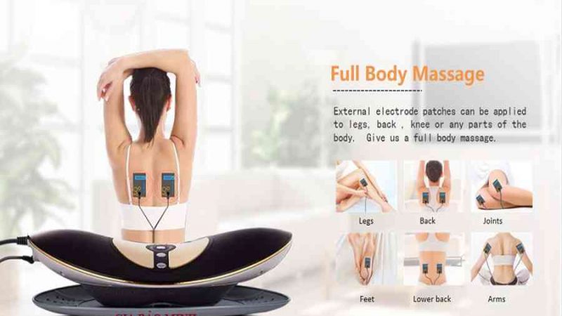 máy massage mát xa lưng chữa trị đau thắt lưng hồng ngoại đa năng