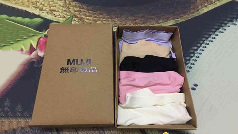 Set 5 quần lót cotton nữ Muji