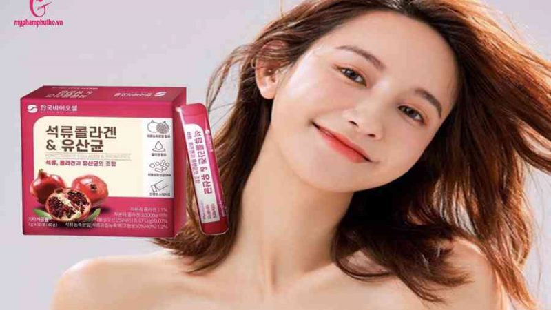 Bột Collagen Lựu Đỏ Hàn Quốc Bio Cell