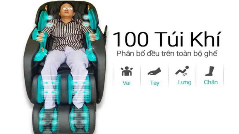 Ghế massage toàn thân Panasonic EP-MA73F – matxa ĐỈNH CAO